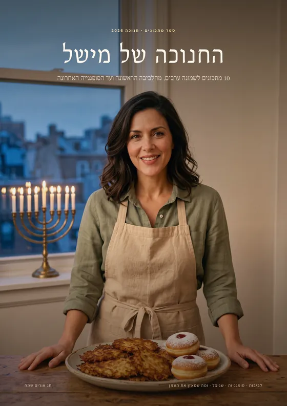 כריכת הספר החנוכה של מישל
